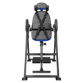 Happybuy Inversion Table, 300 lbs Capacity Heavy Duty Decompression Back Stretcher, Strength Training Equipment with Headrest, Ankle Lock & Adjustable Protective Belt, Blue/Black