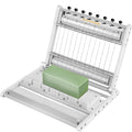 Adjustable Multi-Wire Soap Cutter for Homemade Soap, Precise Thickness Control for DIY Craft Soap and Candle Slicing, Easy Size Adjustment for Handmade Soap