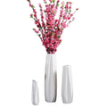 Floor Vase Ceramic Vase,Decorative Large,Floor,Large Floor Vase,White Ceramic Vase,Handcrafted,Sophisticated Vessel for Decorative Branches and Dried Flower,WHI,White-61cm
