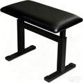 GAZOGJ Leather Piano Bench Luxury Genuine Leather Piano Stool I-Shaped Piano Bench,Hydraulic Automatic Lifting Technology,Strong Load-Bearing