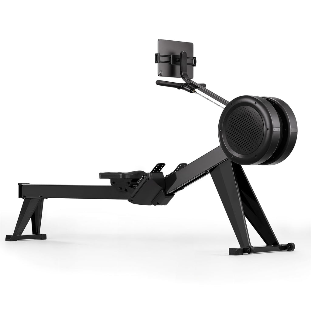 YOSUDA Air Magnetic Rowing Machine for Home, Dual Air & Magnetic Resistance with 8-Level, Smart APP, Rotatable Device Holder, Ergonomic Seat, and Easy Storage