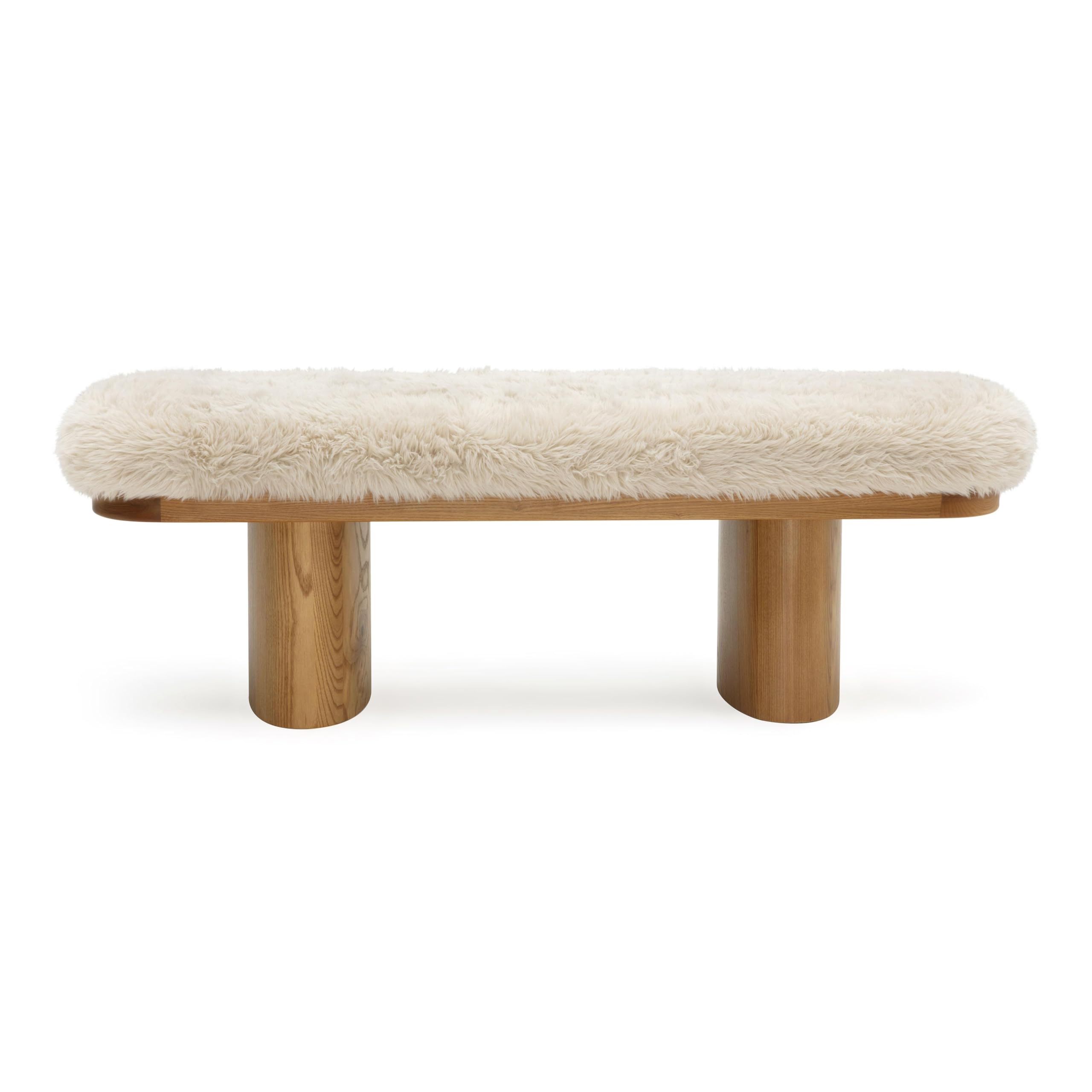 First of a Kind Bench in Natural Ash Wood
