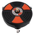 TRELVEX Pressure Washer Surface Cleaner, Universal 16 Inch Pressure Washer Attachment 4000PSI High Pressure Surface Cleaner with 1/4in Quick Connector for Floor Driveway Patio