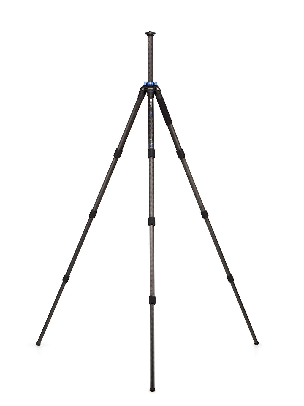 Benro Mach3 Carbon Fiber Tripod – Extra-Long 4-Section Heavy-Duty Tripod with Twist Locks, Interchangeable Feet & 44 lb Load Capacity for DSLR, Mirrorless & Video Cameras (TMA48CXL)