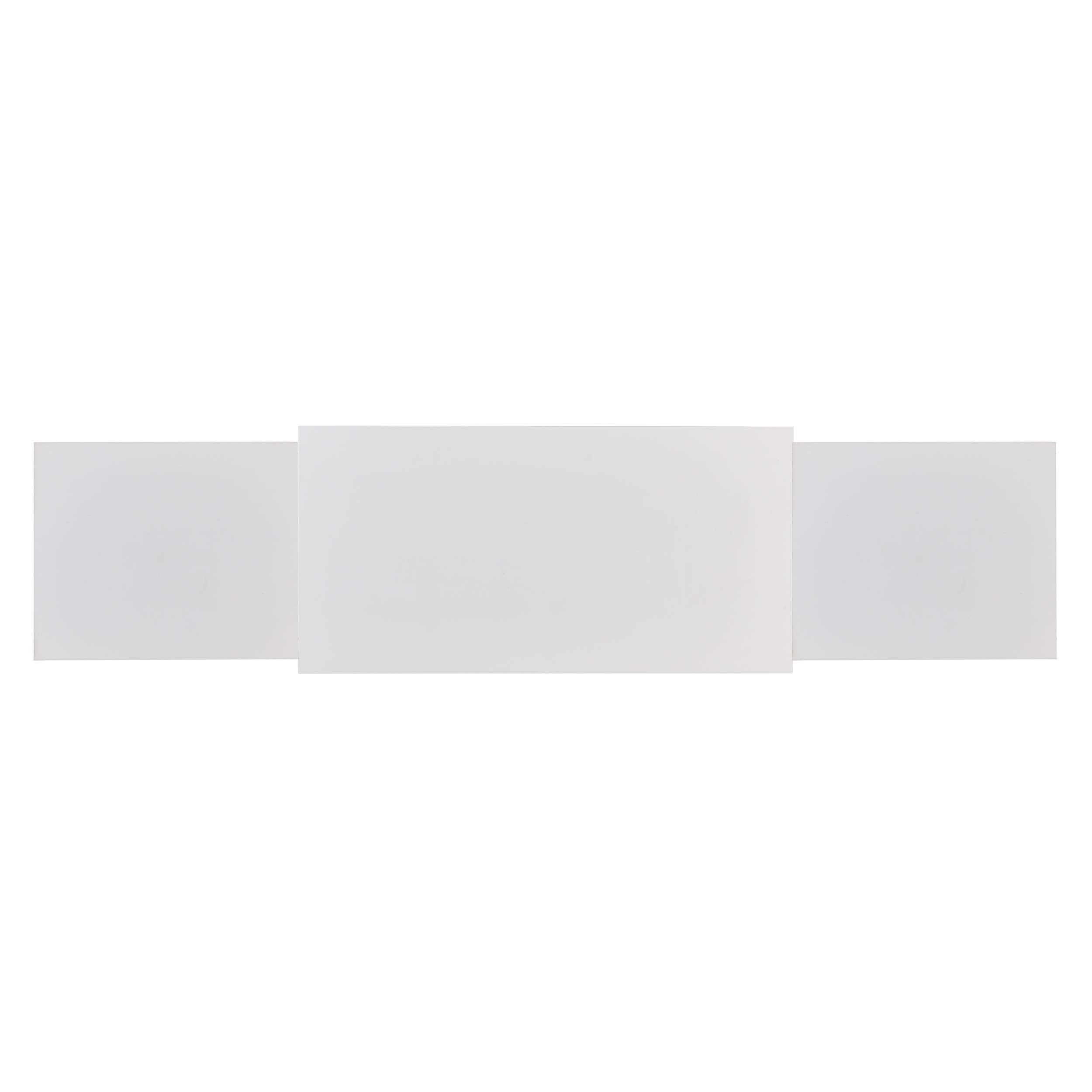 SEI Furniture Gallatin Faux Stone Electric Fireplace with Bookcases, New White