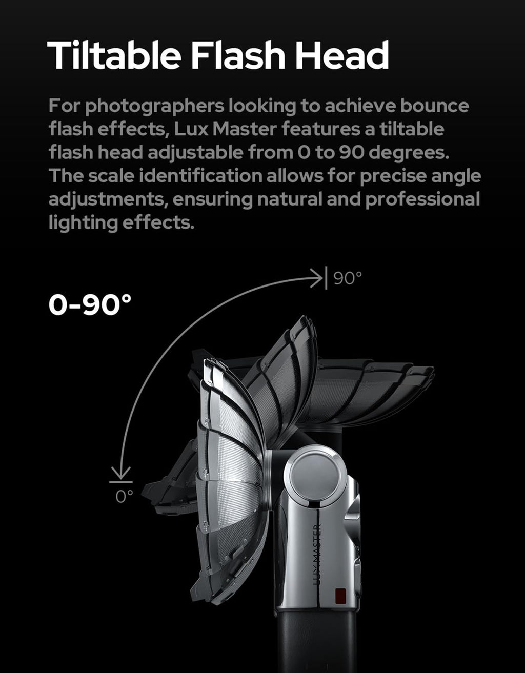 Godox Lux Master Retro Camera Flash, 2.4G Wireless TTL HSS Flash with Full-Color Touchscreen, GN25, Built-in 2980mAh Battery, Retro Style Strobe for Canon Nikon Sony Fuji Olympus Leica Pentax Camera