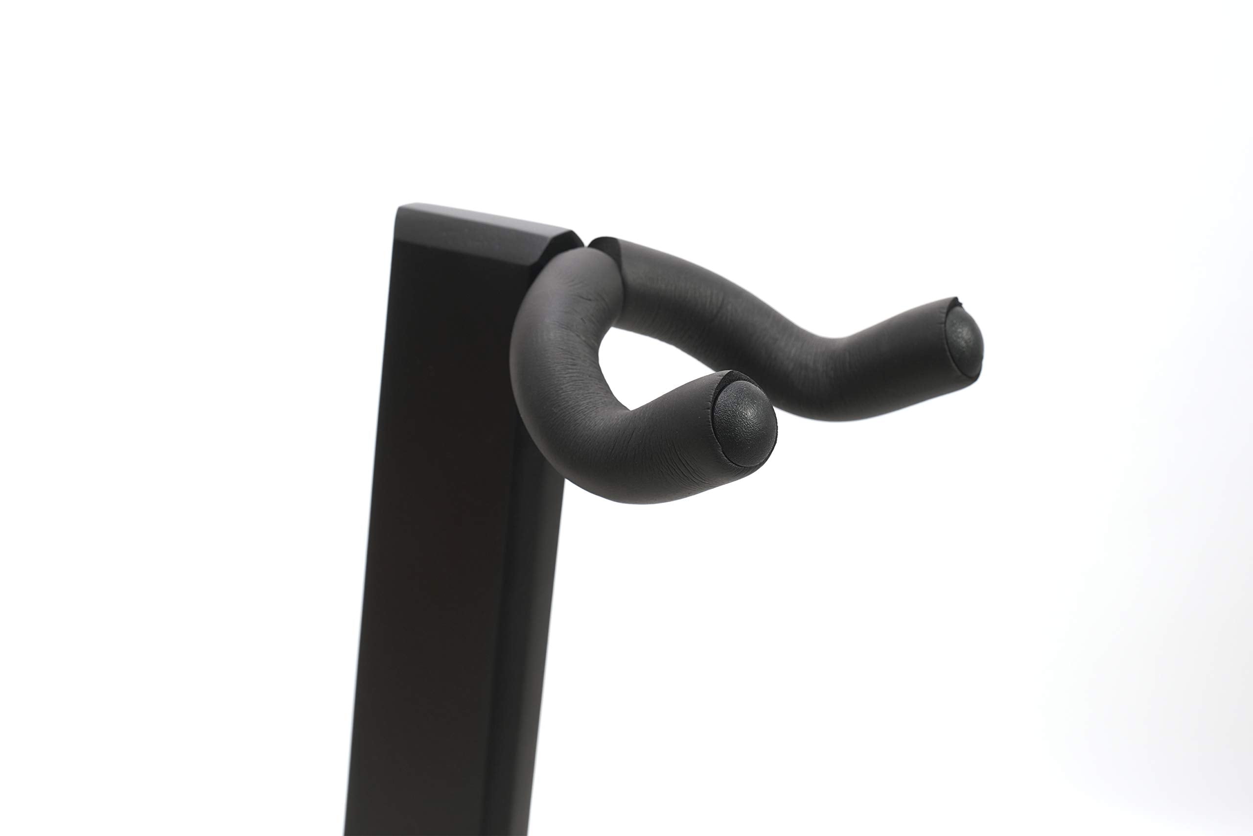 Ruach GS-5 Wooden Acoustic Guitar Stand Hanger for Acoustic and Electric Guitar - Black