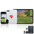FlightScope Mevo Gen2 Portable Golf Launch Monitor and Simulator | 18 Swing Data Parameters, 8 E6 Simulation Courses, GPS Overview and Shot Tracer | Indoor and Outdoor, Signature Series Power Bundle