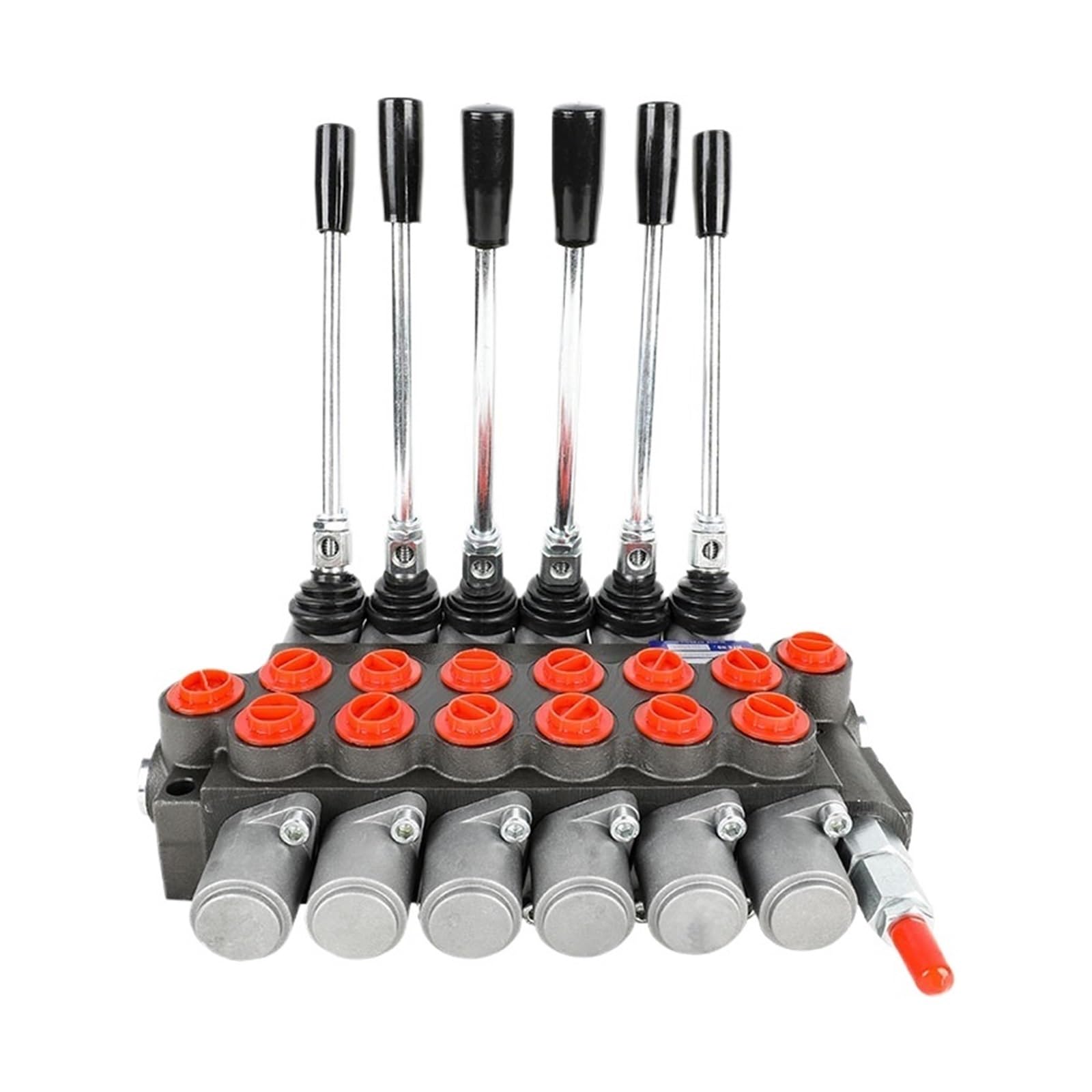 Hydraulic multi-way valve reversing control P40/80/120 model with overflow Manual directional(1P120 all the way)