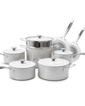Nuwave Lux 13-Piece Premium Cookware Collection, Next-Generation G11 Duralon Blue Ceramic Nonstick, Ultra Durable, PFAS-Free, Lightweight & Works on All Cooktops
