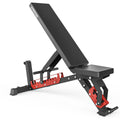 Synergee Adjustable Wing Back Workout Bench. Weight Bench for Dumbbell & Barbell Press Exercises & Workouts. Great for Commercial, Garage and Home Gym.