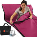 LifePro RejuvaWrap Infrared Sauna Blanket — Portable Sauna Bag with 9 Temp Levels Low EMF Far Infrared Heating — At Home Full Body Rejuvenation & Relaxation