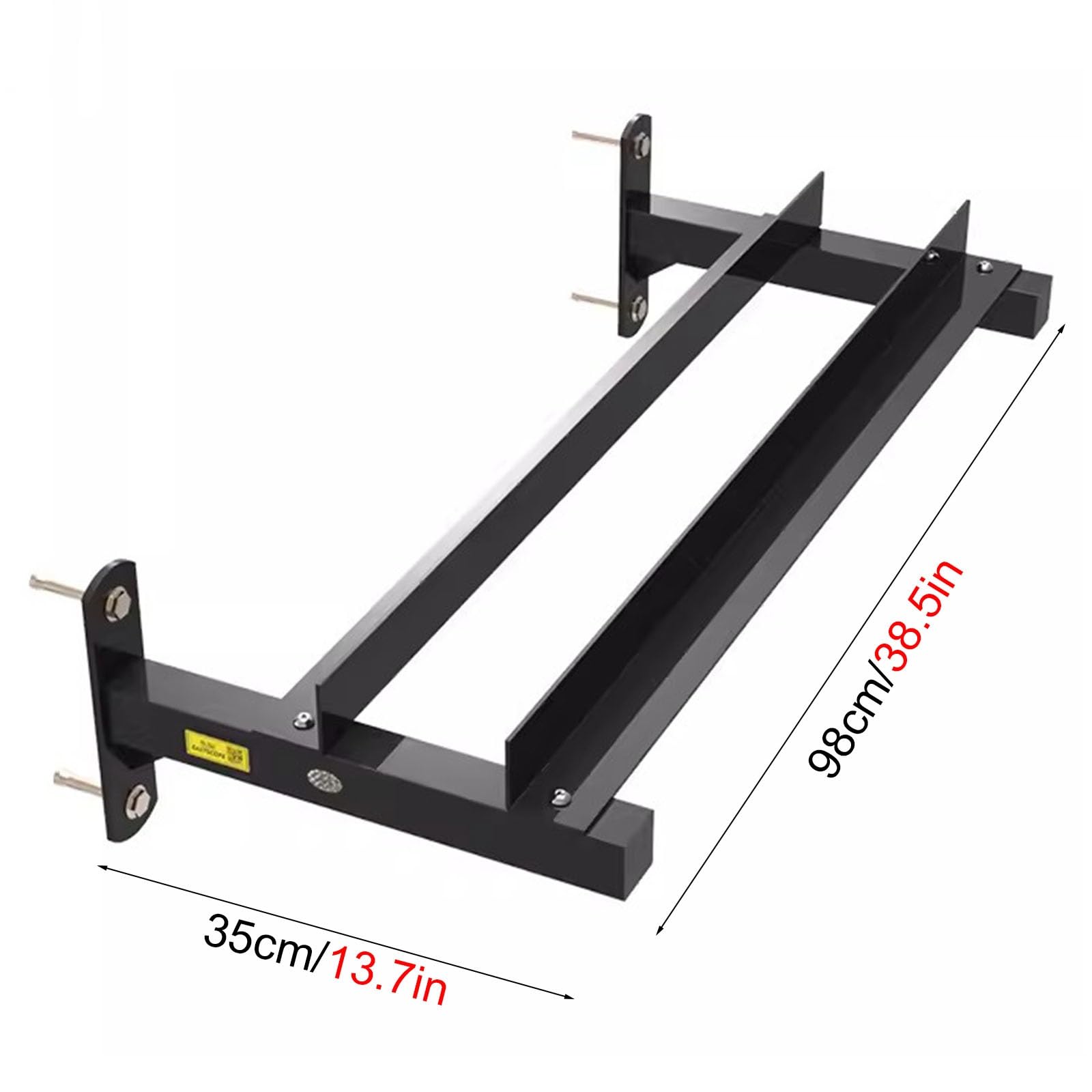 UYCVT Adjustable Dumbbell Display Rack Only, Black Weight Storage Organizer Holder, Commercial Retail Store Fitness Room Studio Use