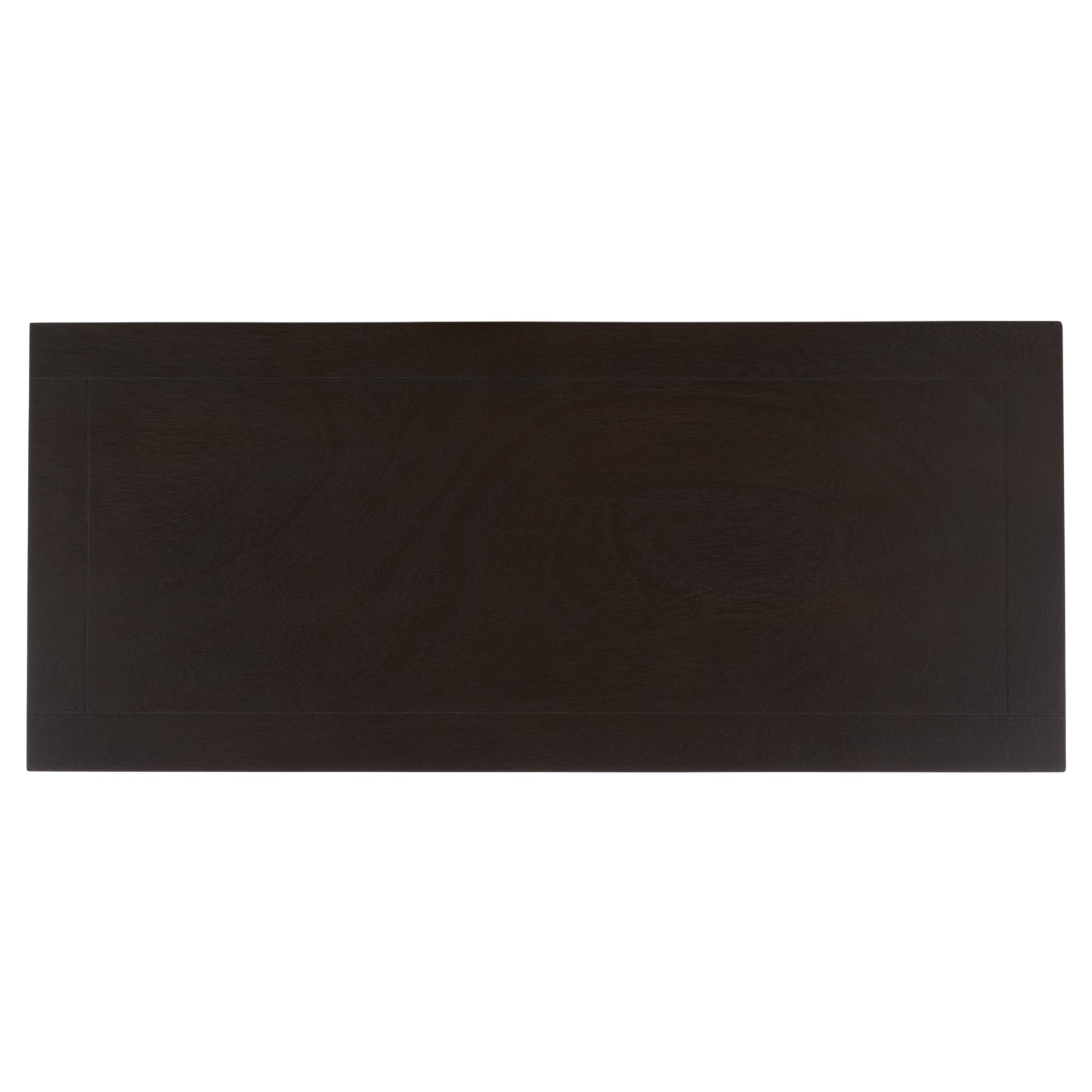 SAFAVIEH Furniture - Herman 2-Drawer Storage Unit - Dark Chocolate - Solid Wood - Classic Storage Design - Ideal for Living Room, Entryway, 29" W x 13" D x 27.5" H - Fully Assembled (AMH5702H)