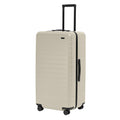 Away Trunk Checked Luggage - 31-Inch Lightweight Hardside Suitcase with 360° WhisperGlide Spinner Wheels, Interior Compression System, TSA-Accepted Lock - Salt White