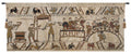 Bayeux Banquet II Belgian Tapestry Wall Hanging - 90 in. x 36 in. Cotton by Charlotte Home Furnishings