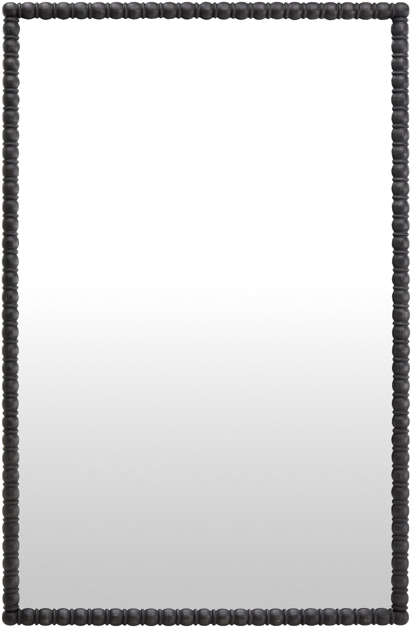 Livabliss x Galey Alix Karling Blair Traditional Full Length Mirror, 72" H x 47" W x 3" D, Black
