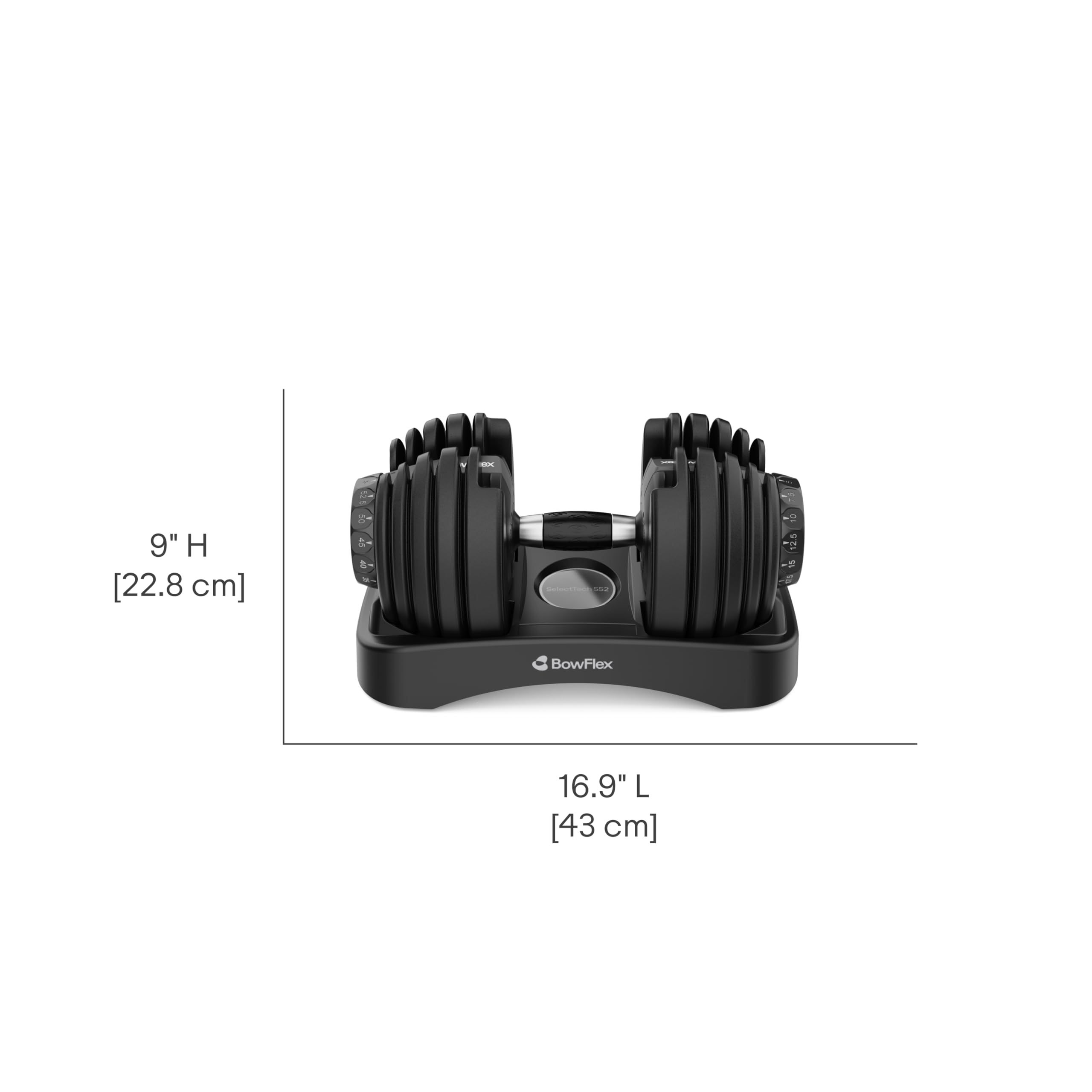 BowFlex Results Series 552 SelectTech Dumbbells (Pair)