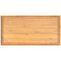 BambooMN Organic Bamboo Serving Tray, Vanity, Tea, Appetizers, Snacks, Charcuterie Board, 11"x5.5"x0.6" - 30 Trays