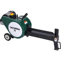 Gecheer 7-Ton Electric Log Splitter, 2 HP Horizontal Portable Firewood Splitter with Double Flywheel, 18-Inch Log Capacity, 2-Second Cycle Time