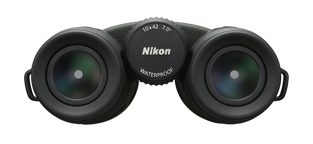NIKON PROSTAFF P7 10x42mm Binoculars - High-Magnification Wide FOV Waterproof Fogproof Binocular with Multilayer-Coated Clear Lens, Locking Diopter - Wildlife Nature Observation Optic (16773)