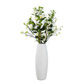 SDdPulse Floor Vase Ceramic Handcrafted Gifts Decoration Porch Living Room Flower Arrangement 60cm*13cm*13cm,