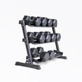Rep Fitness 55lb-75 lb Dumbbell Set- Rubber Hex, Low Odor, Fully Knurled- Made for Heavy Lifting