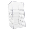 Bakery Display 5 Layer Acrylic Pastry Display Case with Back Doors and Removable Trays Countertop Bakery Display Case for Donuts Cookies Pastries Perfect for Commercial Use by Marketing Holders