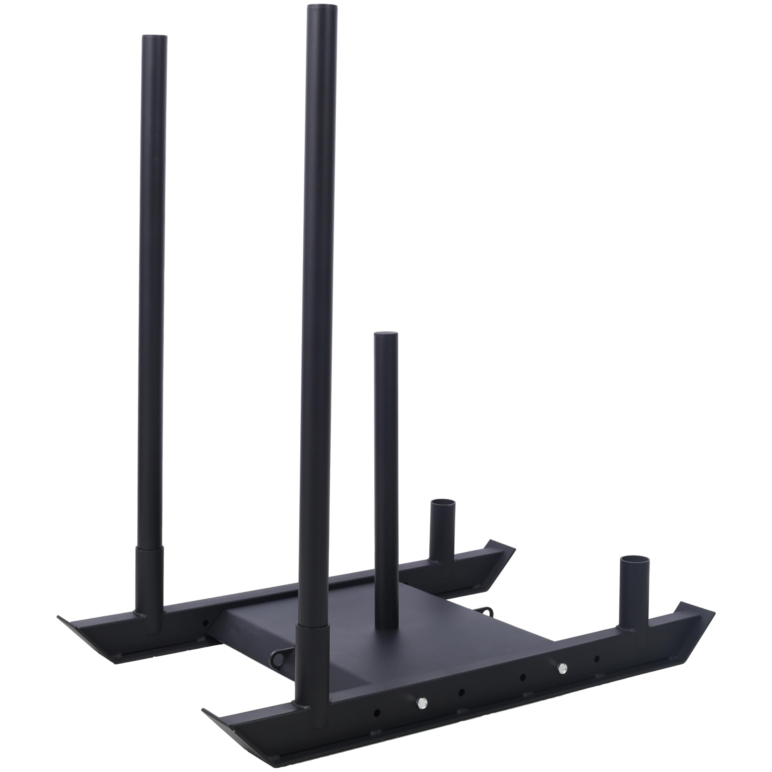 Amacv Weight Training Pull Sled, Fitness Strength Speed Training Sled, Steel Power Sled Workout Equipment for Athletic Exercise and Speed Improvement