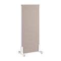 Bush Business Furniture 24W x 55H Freestanding Privacy Screen in Warm Beige, Standing Office Partition with Acoustic Sound Dampening Panel