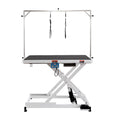 VEVOR 50 Inch Pet Grooming Table, Heavy Duty for Large Dogs, Height Adjustable, Anti Slip Tabletop, Grooming Arm Included, Max Load 400LBS