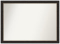 Amanti Art Bronze Wall Mirror 31x42 Accent Bronze Narrow Rectangle Bathroom Mirror for Wall Decor Living Room, X-Large Traditional Frame, Hangs Horizonally and Vertically, Bathroom Decor, Non-Beveled