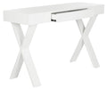 Safavieh Home Collection Alessia White Lacquer 1-Drawer Vanity Desk