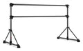 VITA Barre Portable Freestanding Double Ballet Barre, Fit, 6 Ft Bars, Dark Mystic Gray, Aluminum | Adjustable Height, Made in USA, Home or Gym Exercise Equipment | Dance, Fitness, Pilates