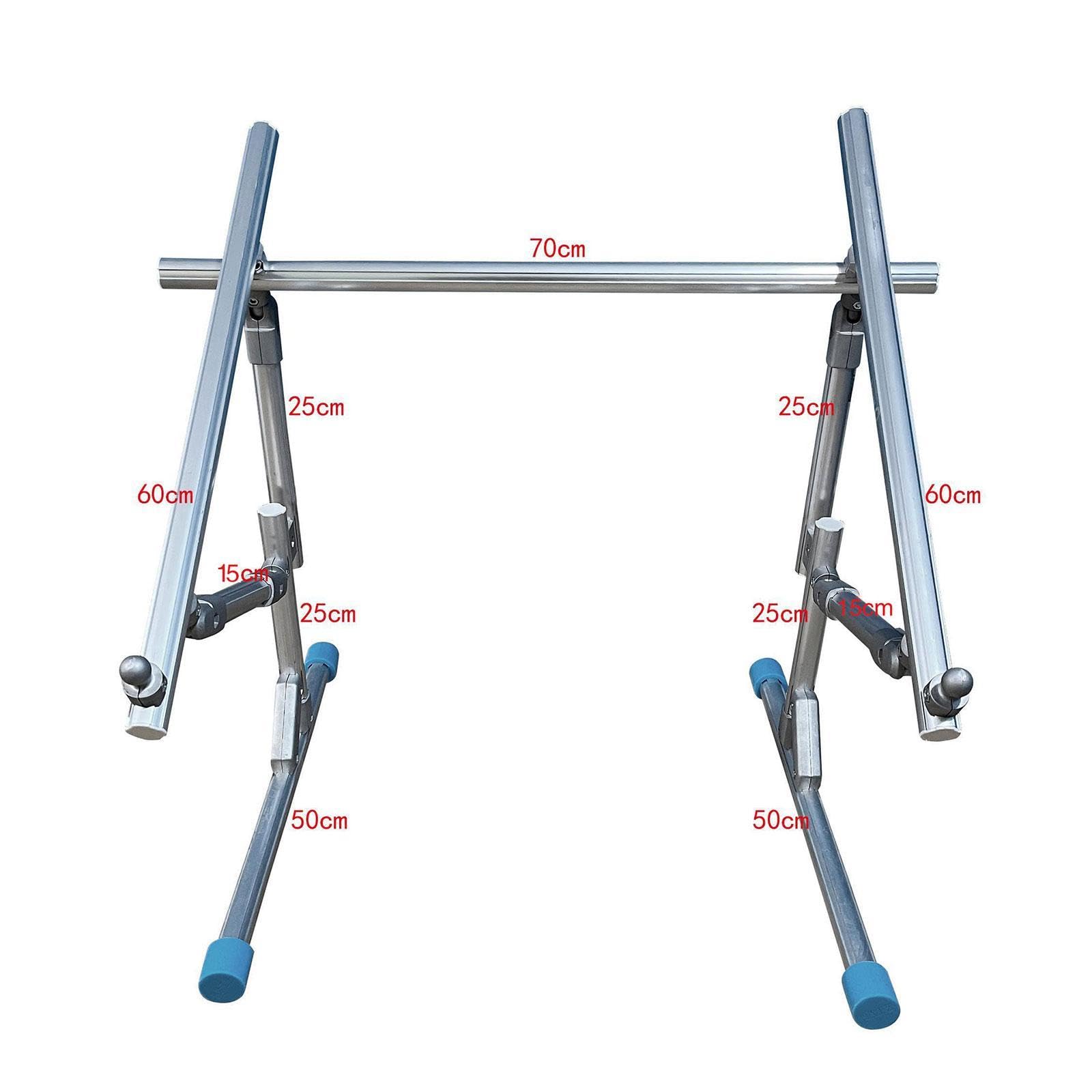 Wsymxuo Embroidery Stitch Stand, Aluminum Alloy, Sturdy, Practical Adjustable, Floor Standing, Embroidery Frame Stand, 1 Bar