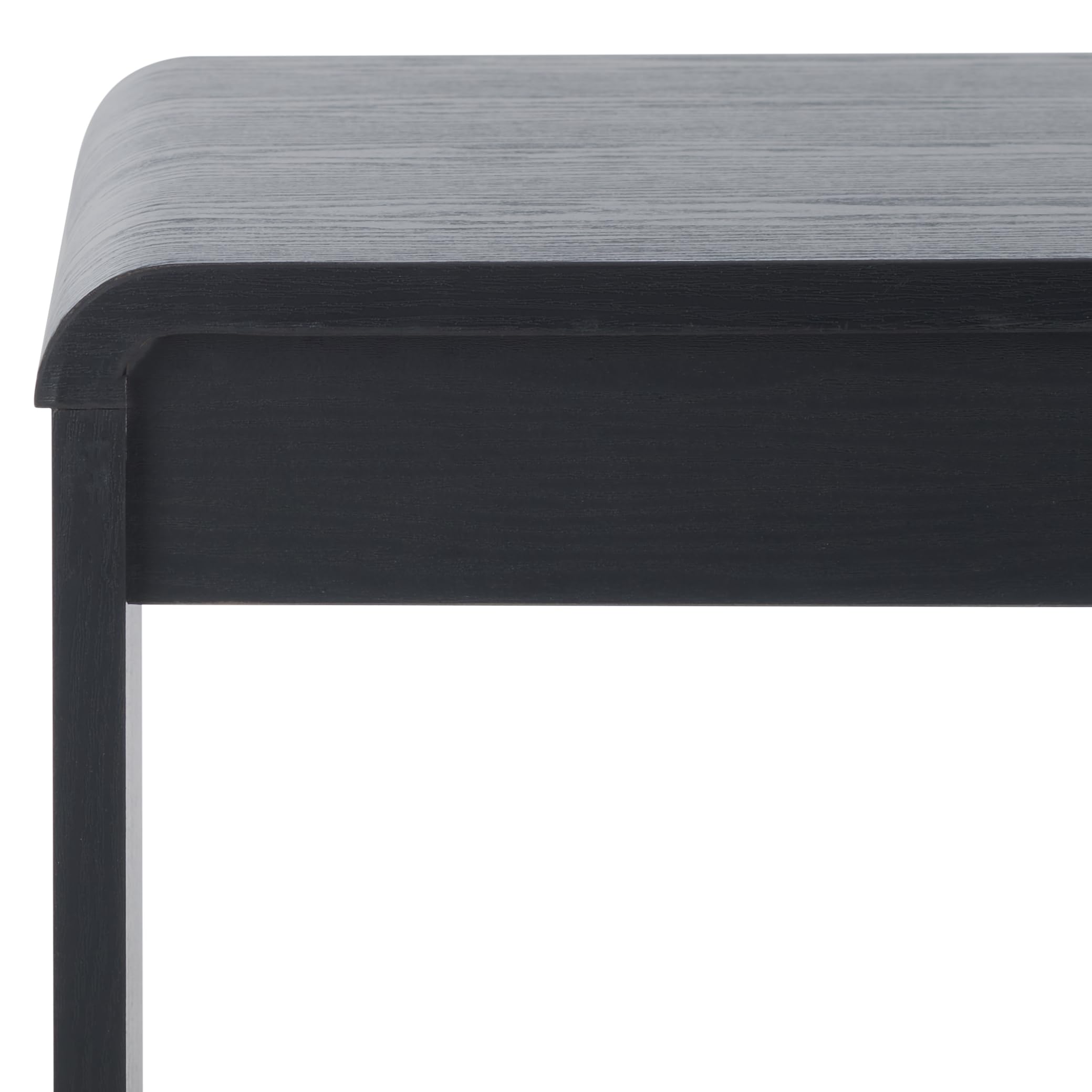 SAFAVIEH Home Collection - Arsenio Coffee Table, Black Finish with Lower Shelf (COF3100B)