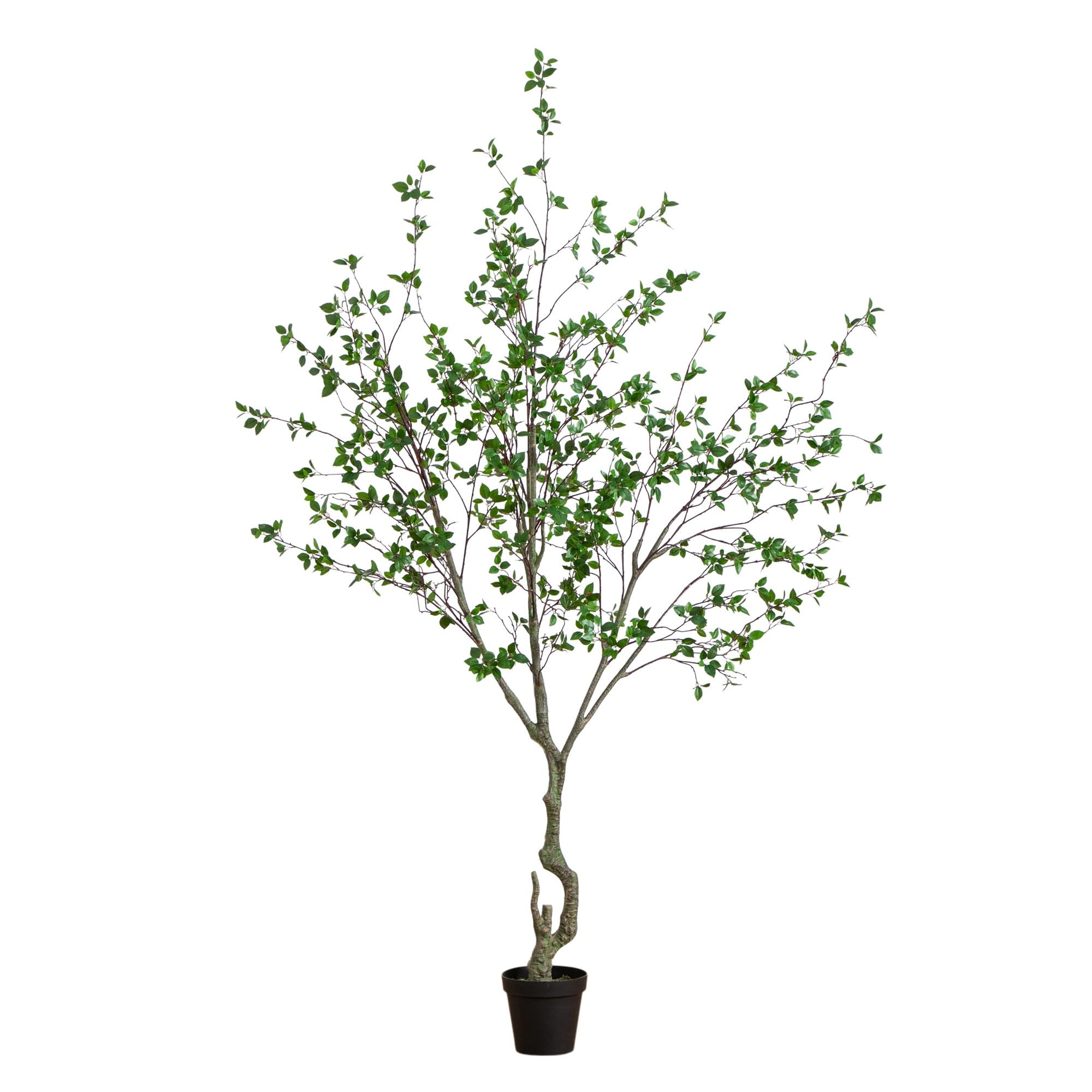 Nearly Natural 10ft Minimalist Citrus Artificial Tree, UV Resistant