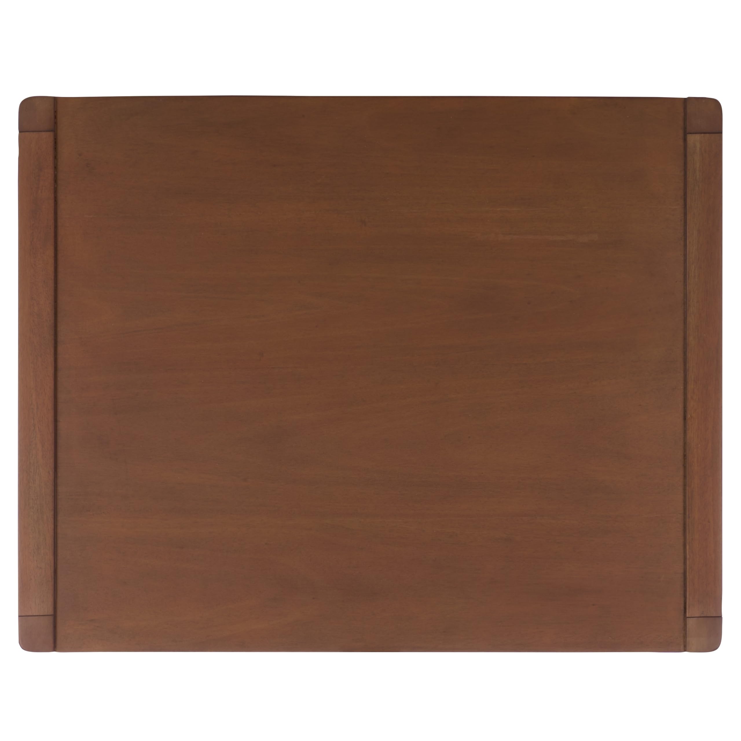 SAFAVIEH Couture Collection - Mayalyn Walnut & Black Wood 2 Drawer Nightstand, Modern Bedside Table with Storage, Fully Assembled Bedroom Furniture (SFV7722A)