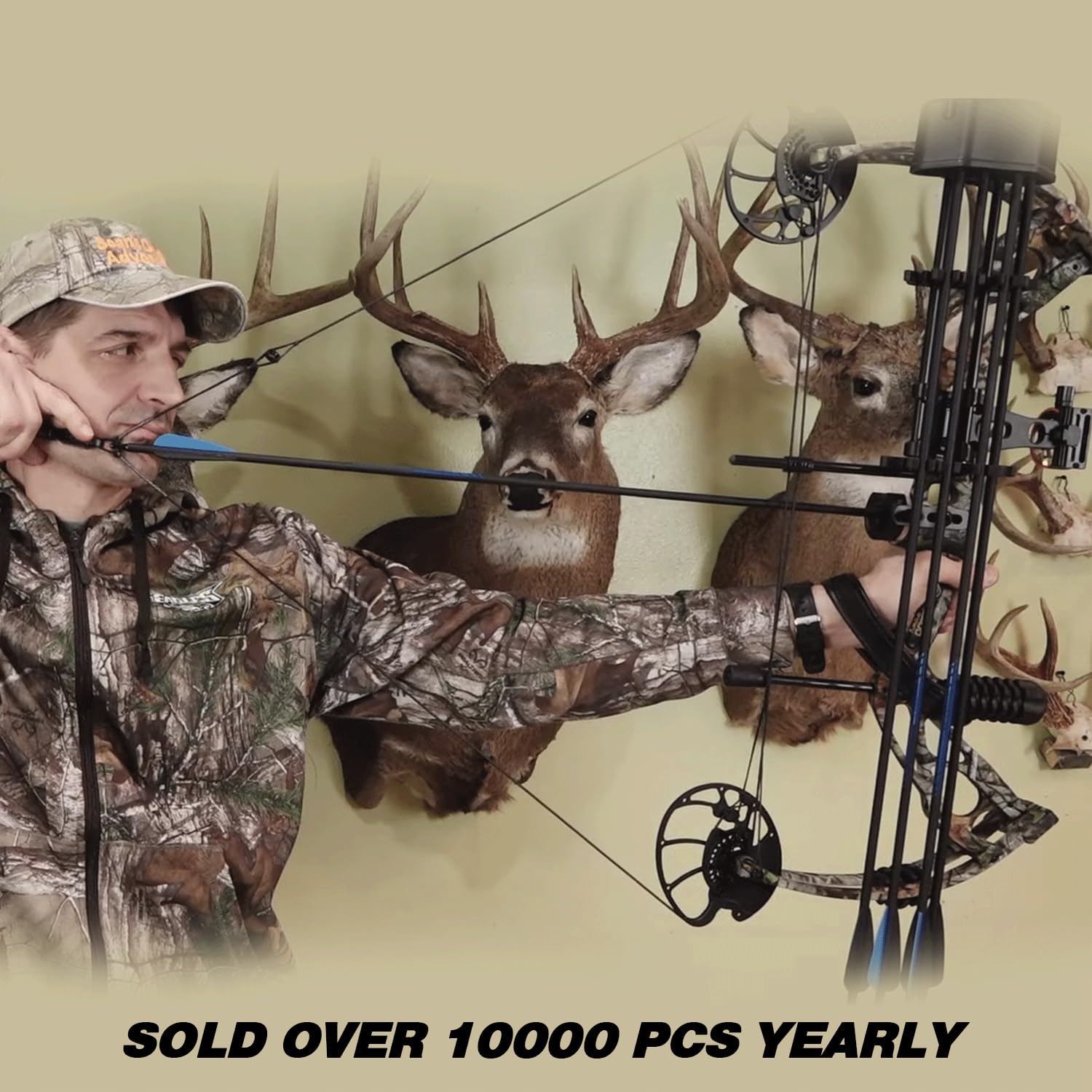 Sanlida Archery Dragon X8 RTH Compound Bow Package for Adults and Teens,18”-31” Draw Length,0-70 Lbs Draw Weight,up to IBO 310 fps,No Bow Press Needed,Limited Life-time Warranty,RH Only