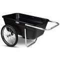 Smart Carts Premium Yard Cart - Strong, Lightweight, and Perfectly Balanced (20" Air Filled Wheels)