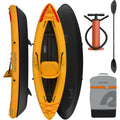Retrospec Coaster Single & Tandem Inflatable Kayak for Adults - Blow Up Kayak, 220 & 440lb Capacity, Portable Lightweight Kayak with Paddle, Pump & Carry Bag