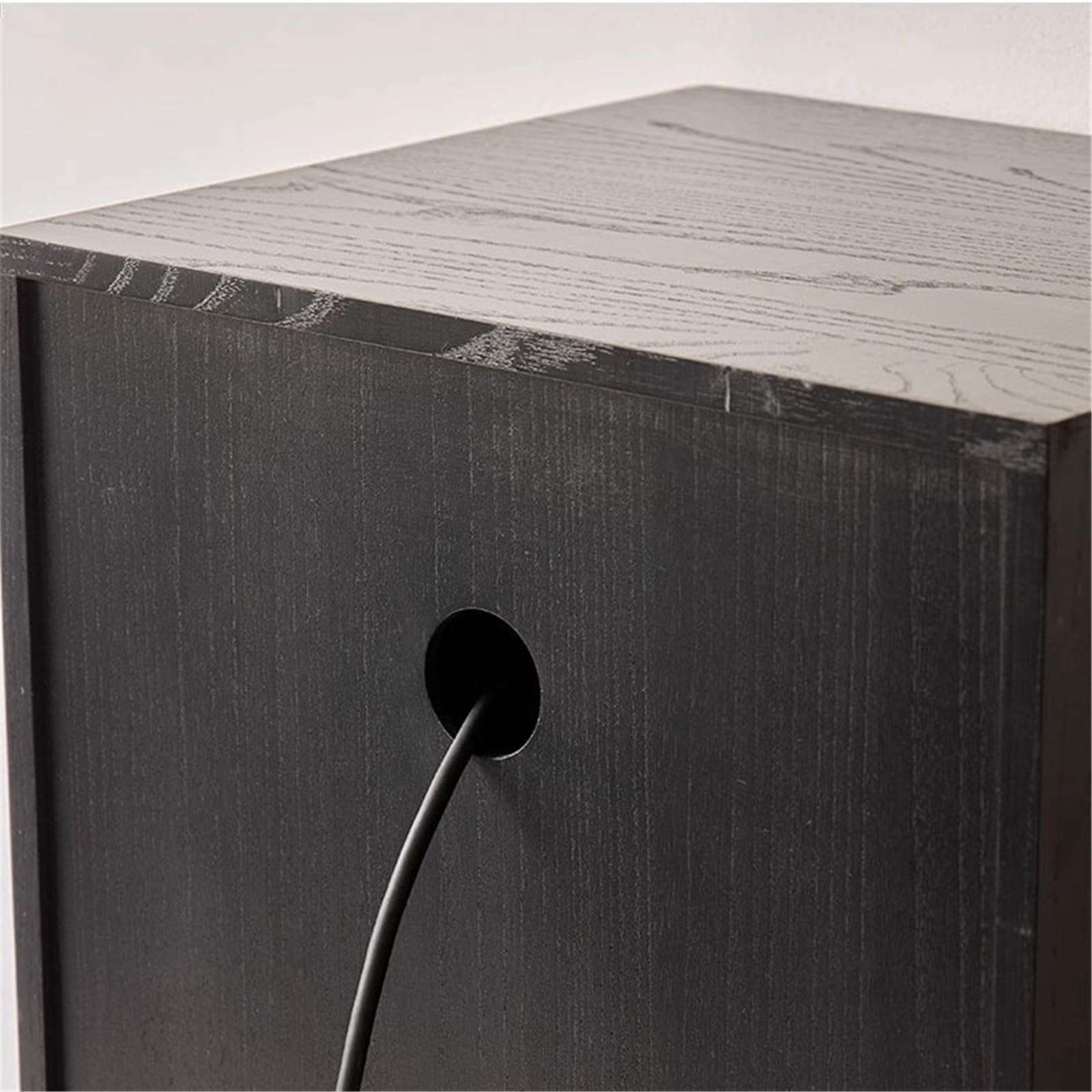 XJOYSL7921 DVD Storage Storage Rack Multi-functional Vinyls Record Storage Cabinet Wooden Display End Table for Living Room Bedroom CD Rack Tower