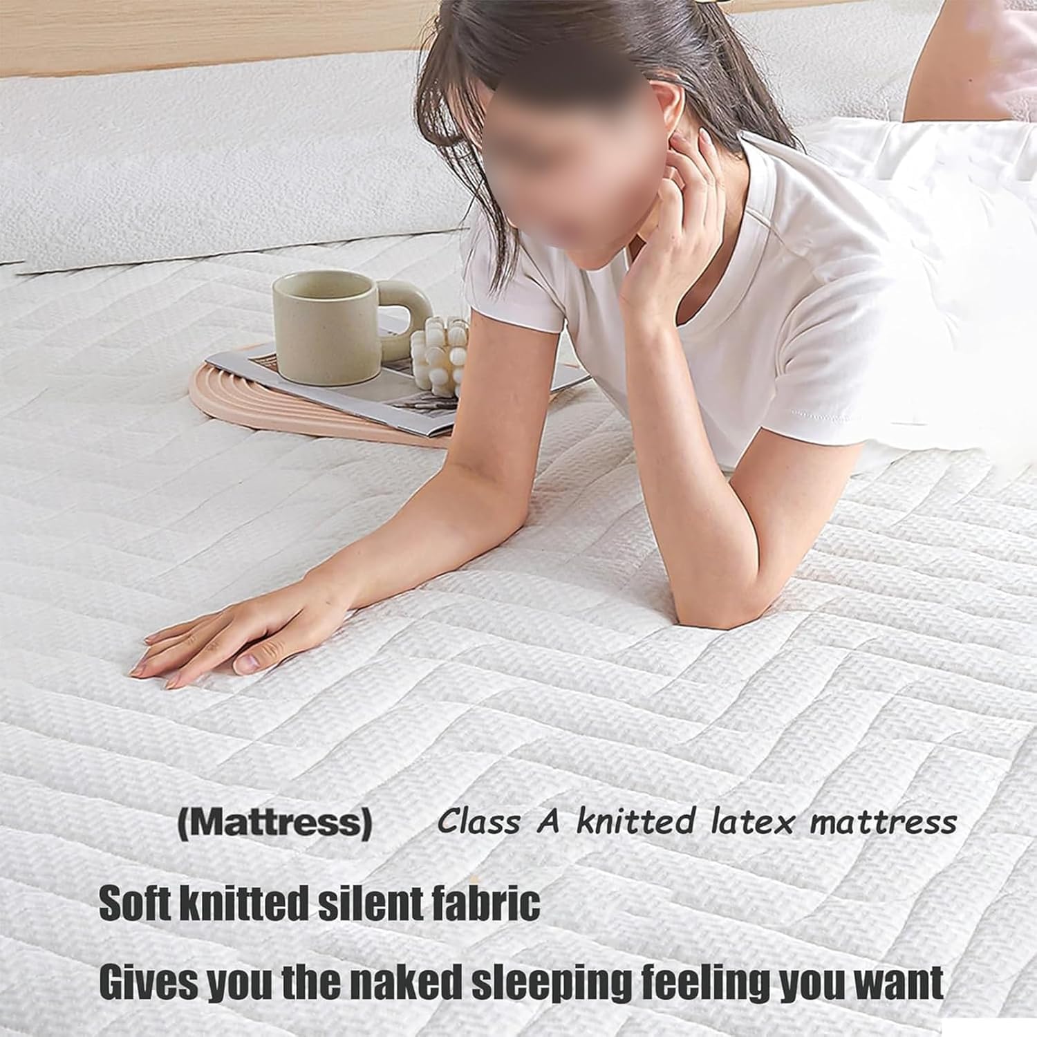 Comfortable Futon Mattress, Japanese Floor Mattress, Thick, Foldable, Roll, Mattress Cover, Tatami, Lounger, Guest Bed for Camping, Sofa or Car, 01, 180 x 200 cm