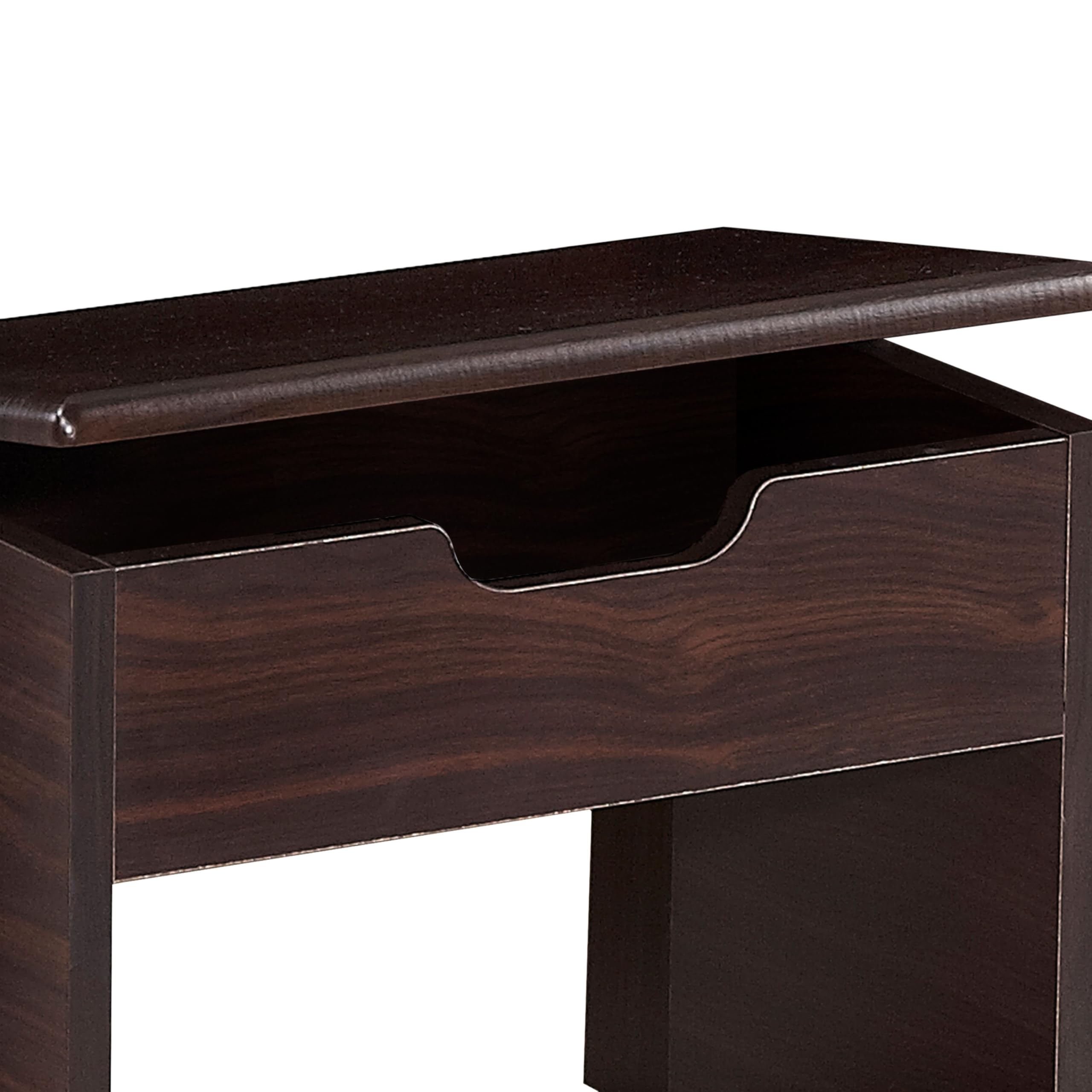 24/7 Shop at Home Frega Bedroom Vanity Set, Walnut