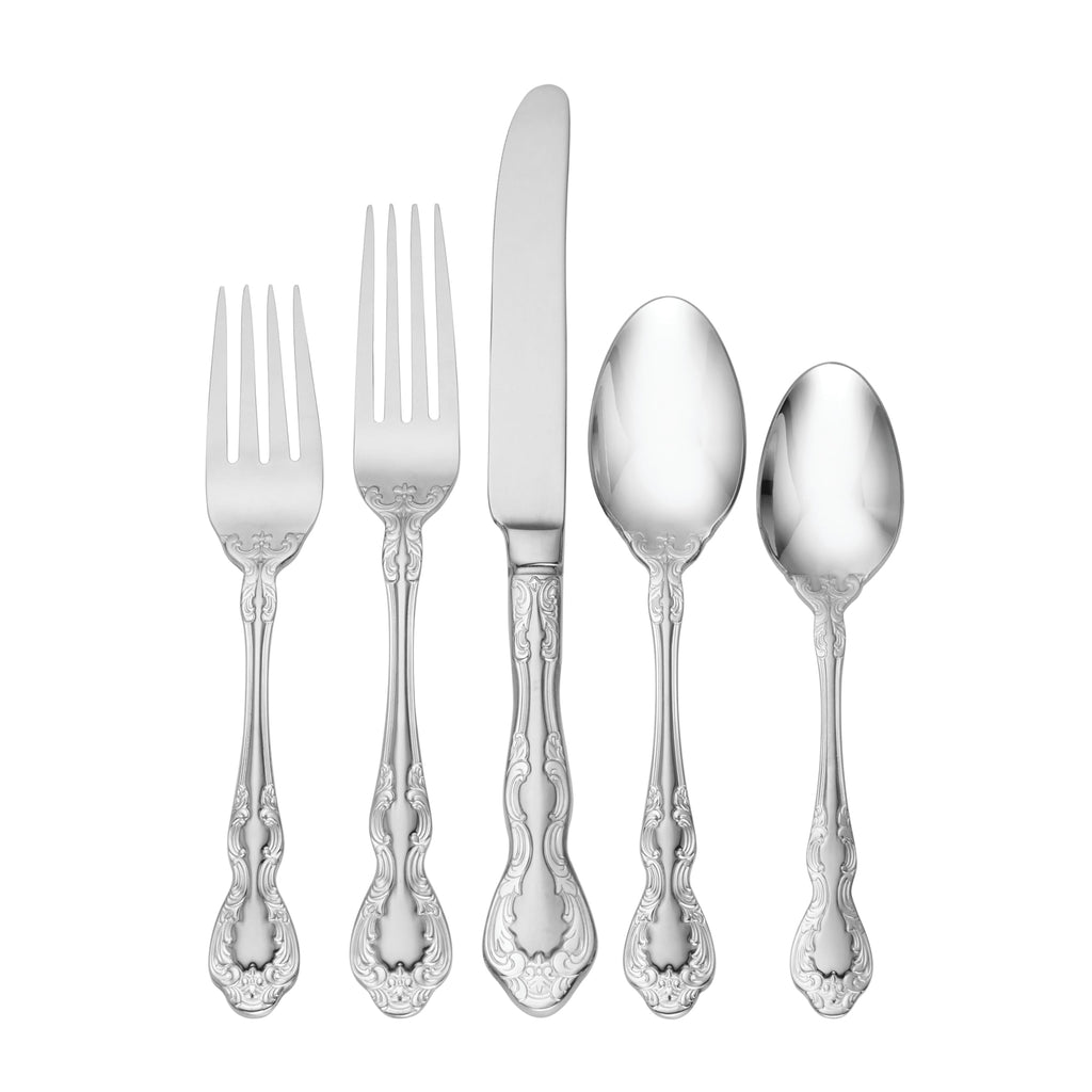 Oneida Mandolina 65-Piece Flatware Set, Service for 12