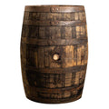 Midwest Barrel Company Authentic Bourbon/Whiskey Barrel (53 Gallon) Used Genuine American White Oak Wood Barrel for Decoration, Furniture & DIY Projects - 1 Barrel