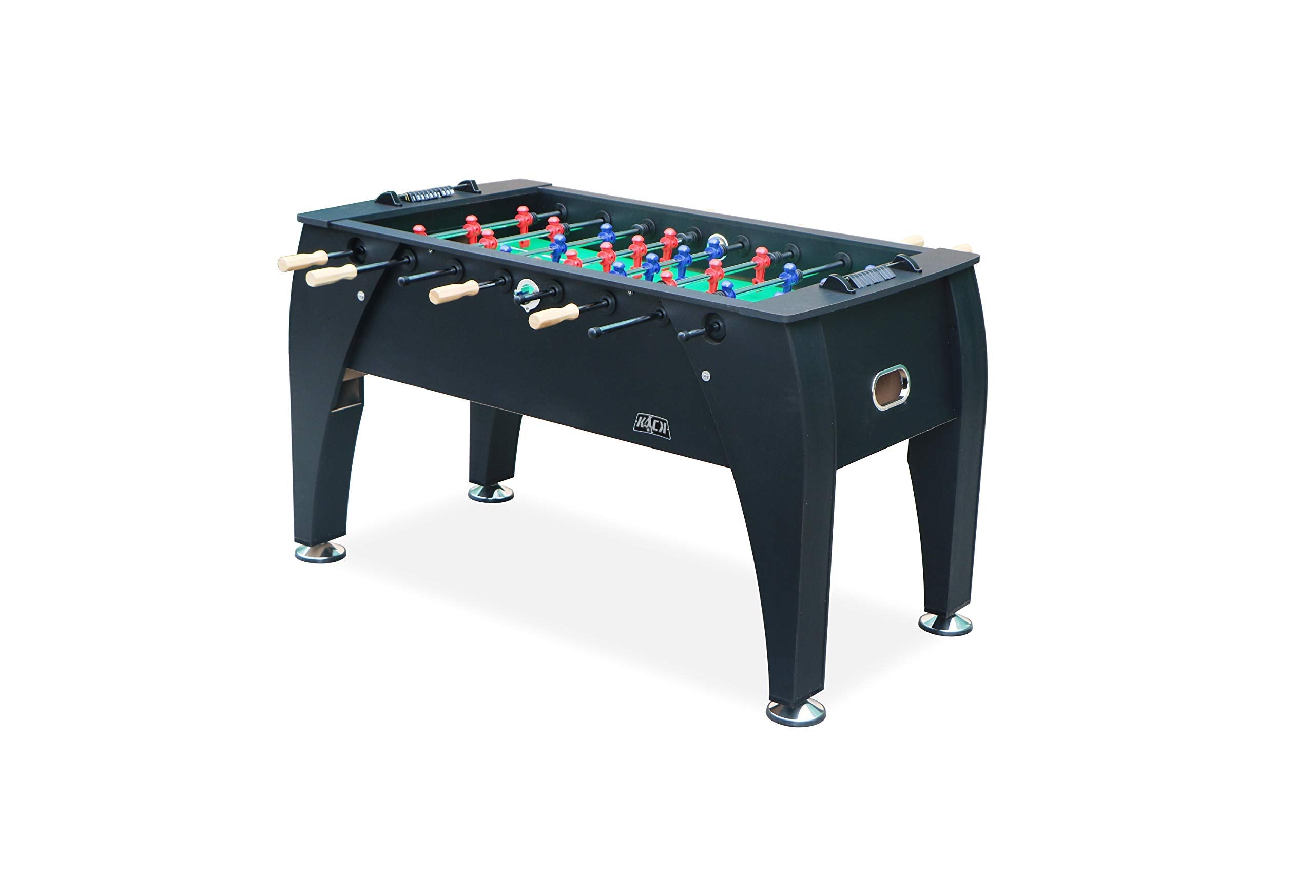 KICK Legend 55" Foosball Table (Black) – Professional Full-Size Indoor Game Table