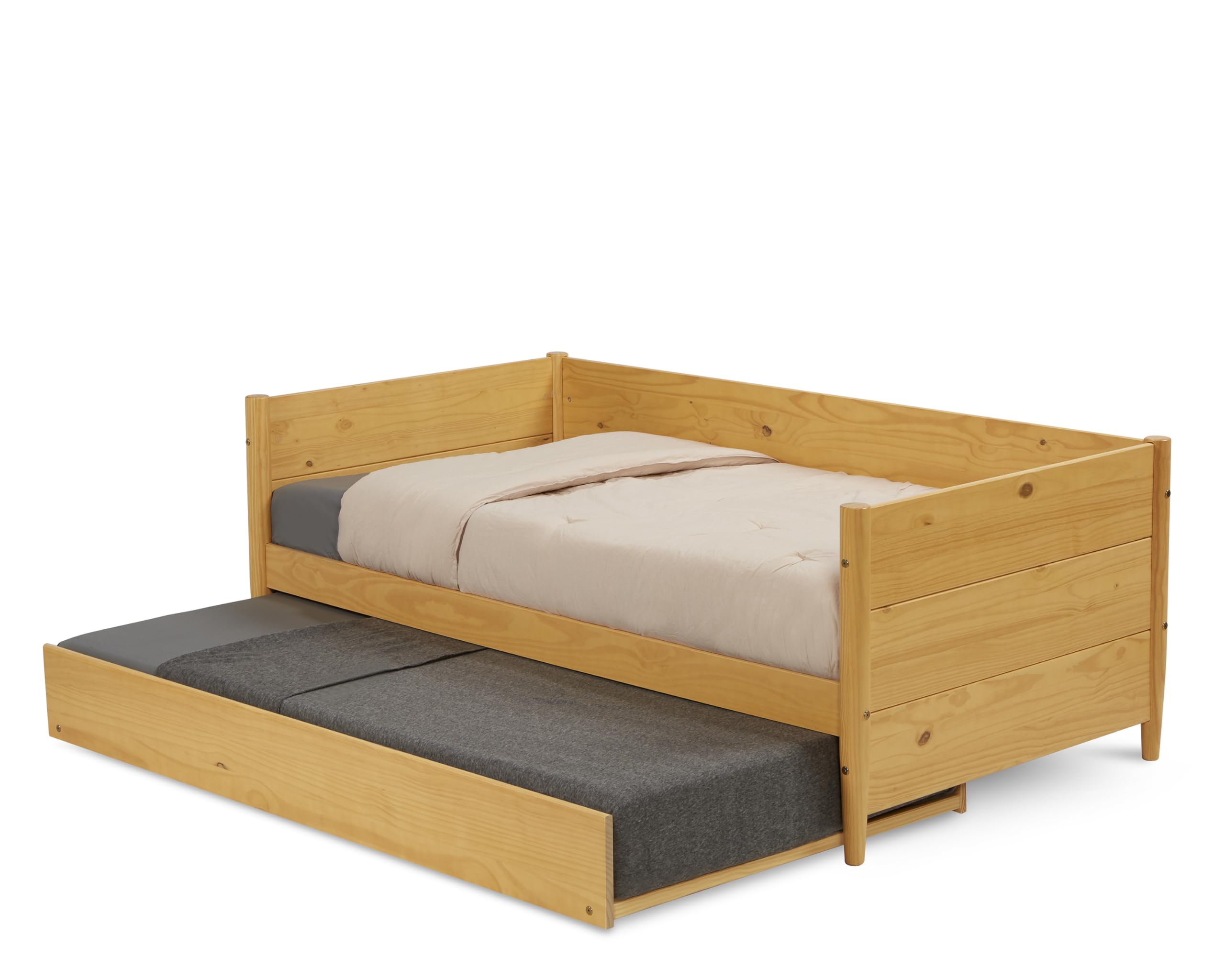 Camaflexi Mid-Century Daybed, Single, Scandinavian Oak, Twin