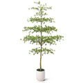 VeriNatural 10FT Artificial Black Olive Tree Indoor with White Planter – Tall Luxury Faux Olive Tree, Mediterranean Architectural Statement Decor for Living Room & Office,VN232