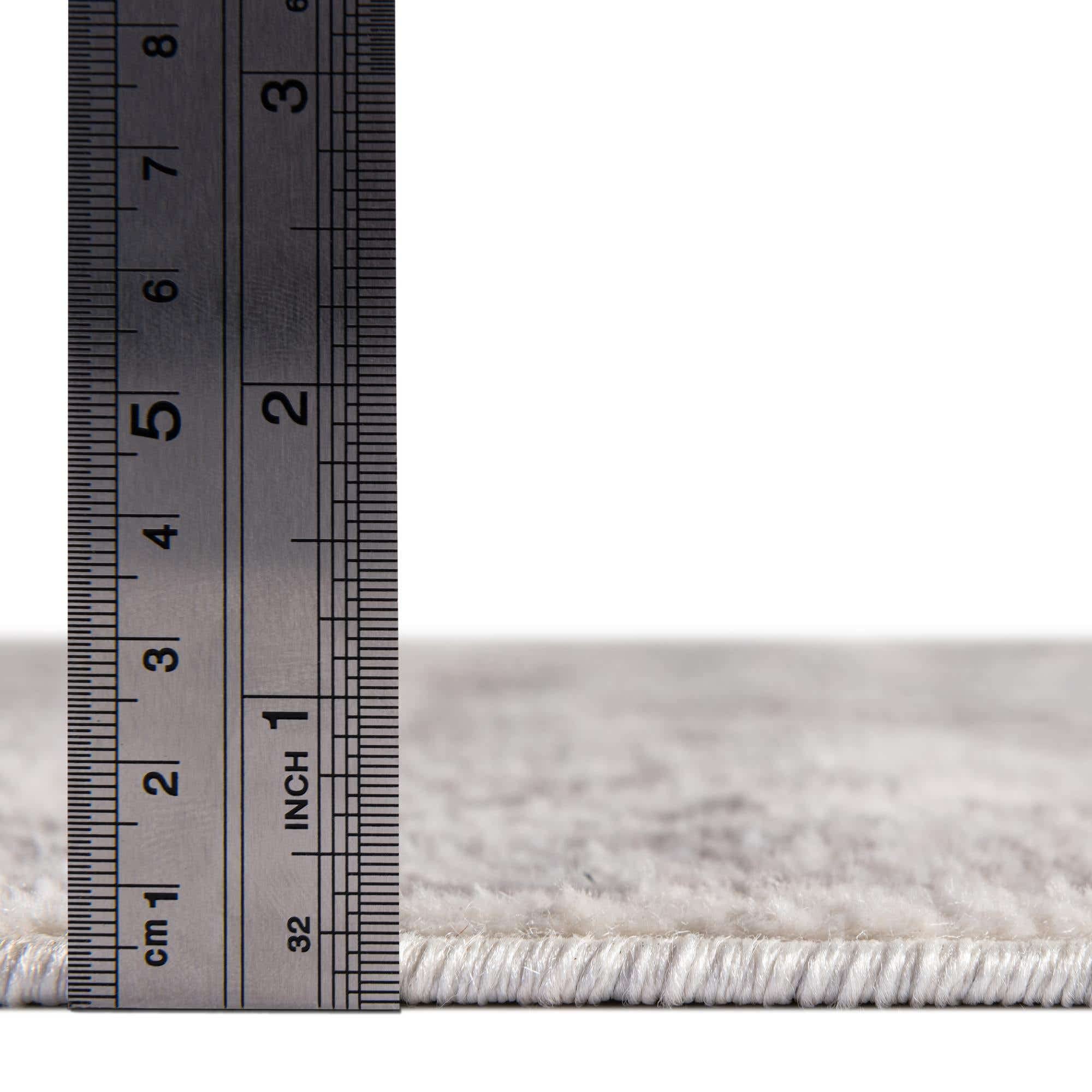 Unique Loom Oxford Collection Area Rug - Radcliffe (10' x 14' 1" Rectangle, Cream/ Ivory)